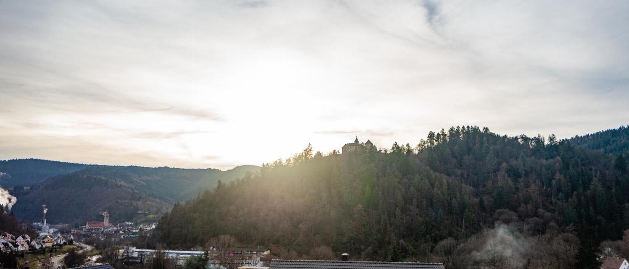 Schlossblick Schwarzwaldpanorama Gernsbach Buitenkant foto